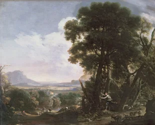 Erminia Carves the Name of Tancred on a Tree